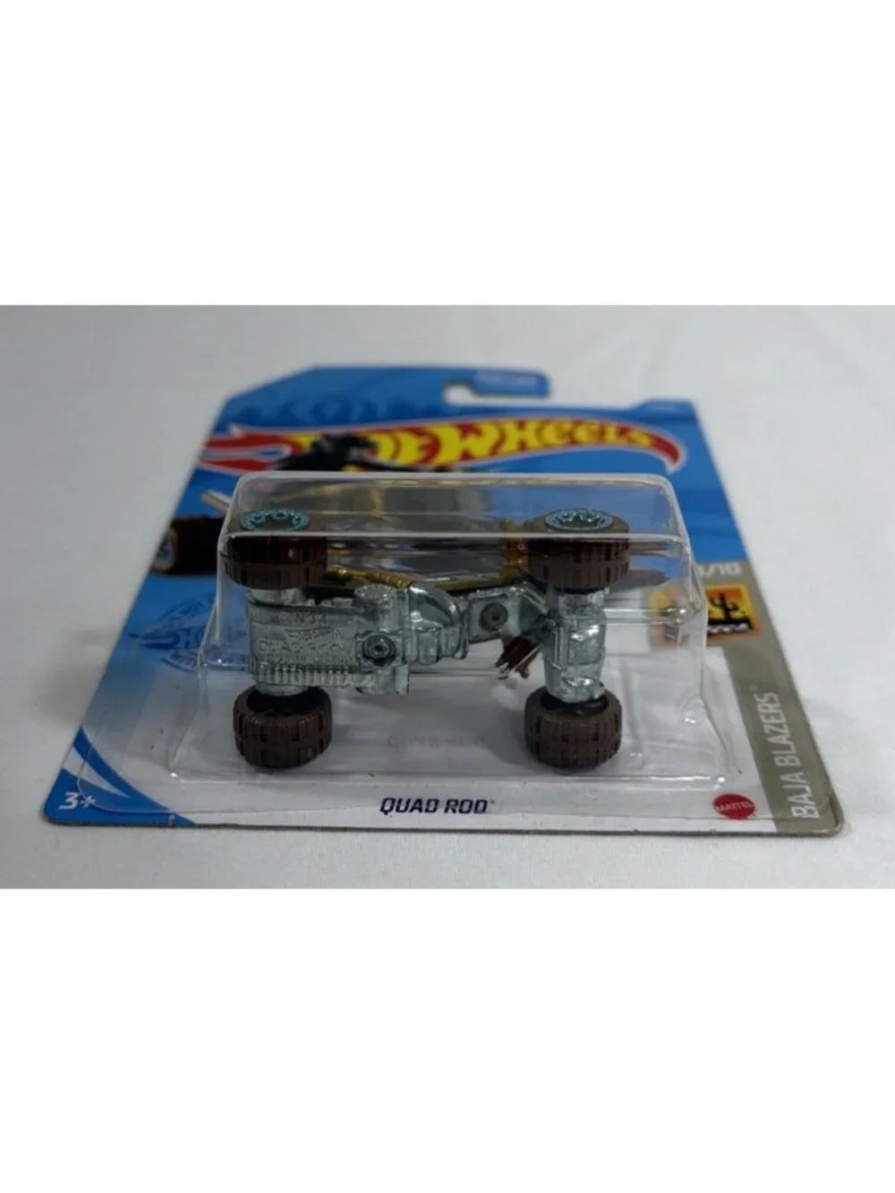 Hot Wheels QUAD ROD Baja Blazers 1:64 Gold ATV Diecast Off-Road Vehicle N34